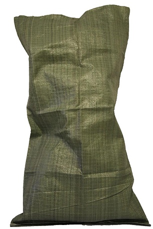 Мешок полипропиленовый зеленый большой, 80*120 см, вес 80 гр. в упаковке 500 штук - Вид 1