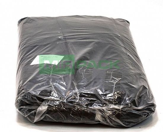 Мешки для мусора 120 литров, 40 мкм, в пачках 200 шт. черные, - 2х слойные - Вид 3